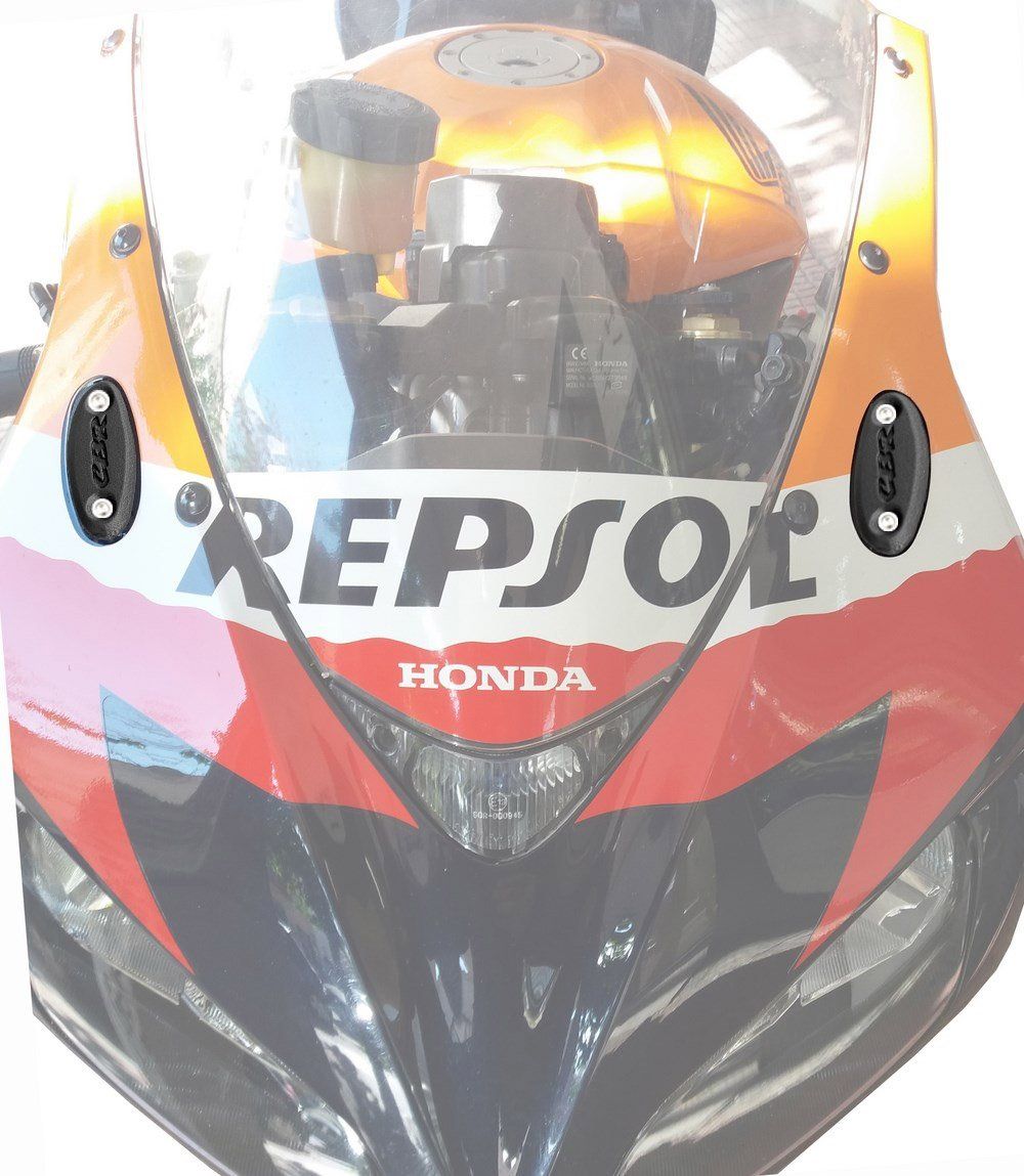Mirror blanking plates compatible with Honda CBR600RR 2003-2016 / CBR1000RR 2004-2007 / CBR600F 1999-2006 / CBR250R 2011-2014