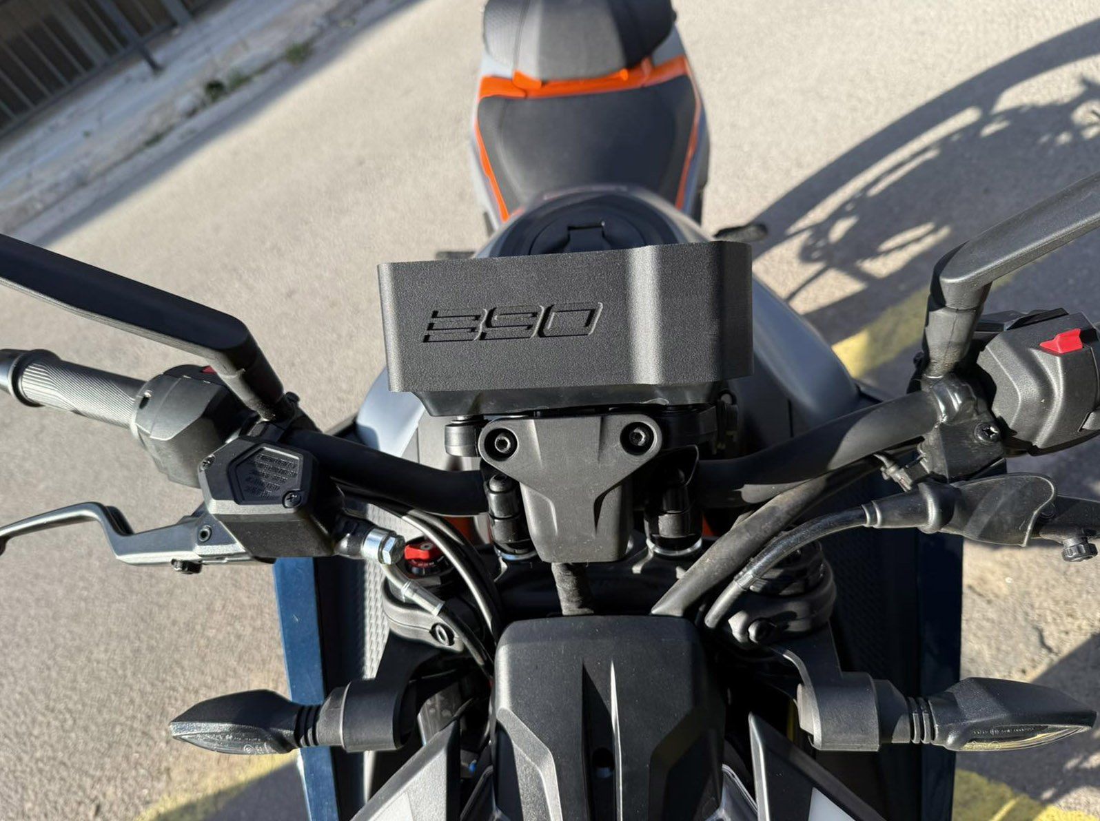 Dashboard cover with sunshade compatible with KTM 390 Duke / Adventure 2025+