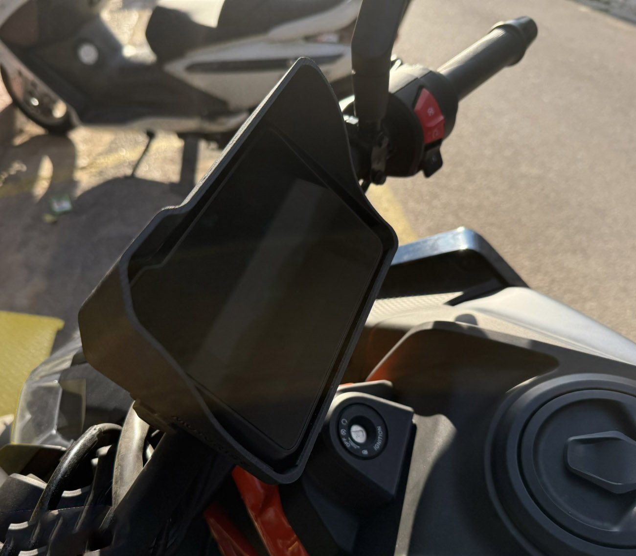 Dashboard cover with sunshade compatible with KTM 390 Duke / Adventure 2025+