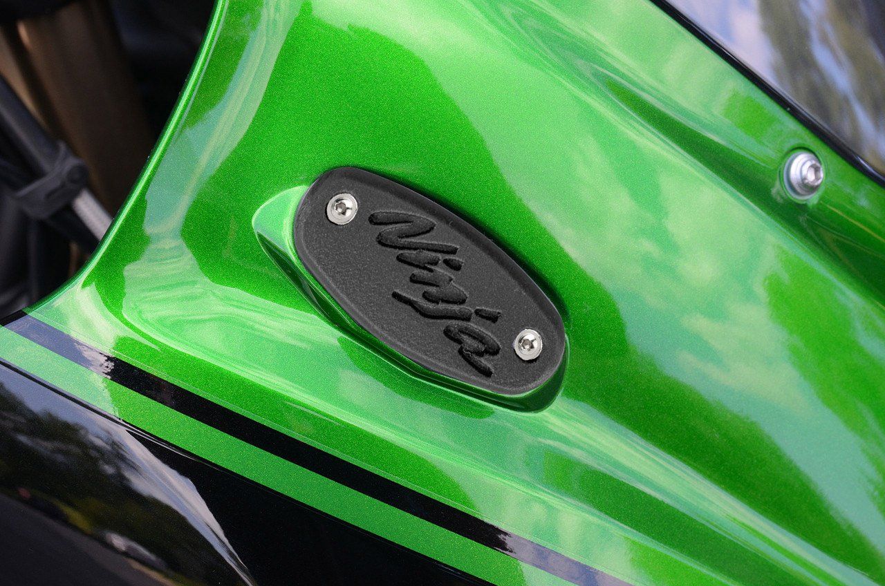Mirror blanking plates compatible with Kawasaki Ninja H2SX 2018-2019