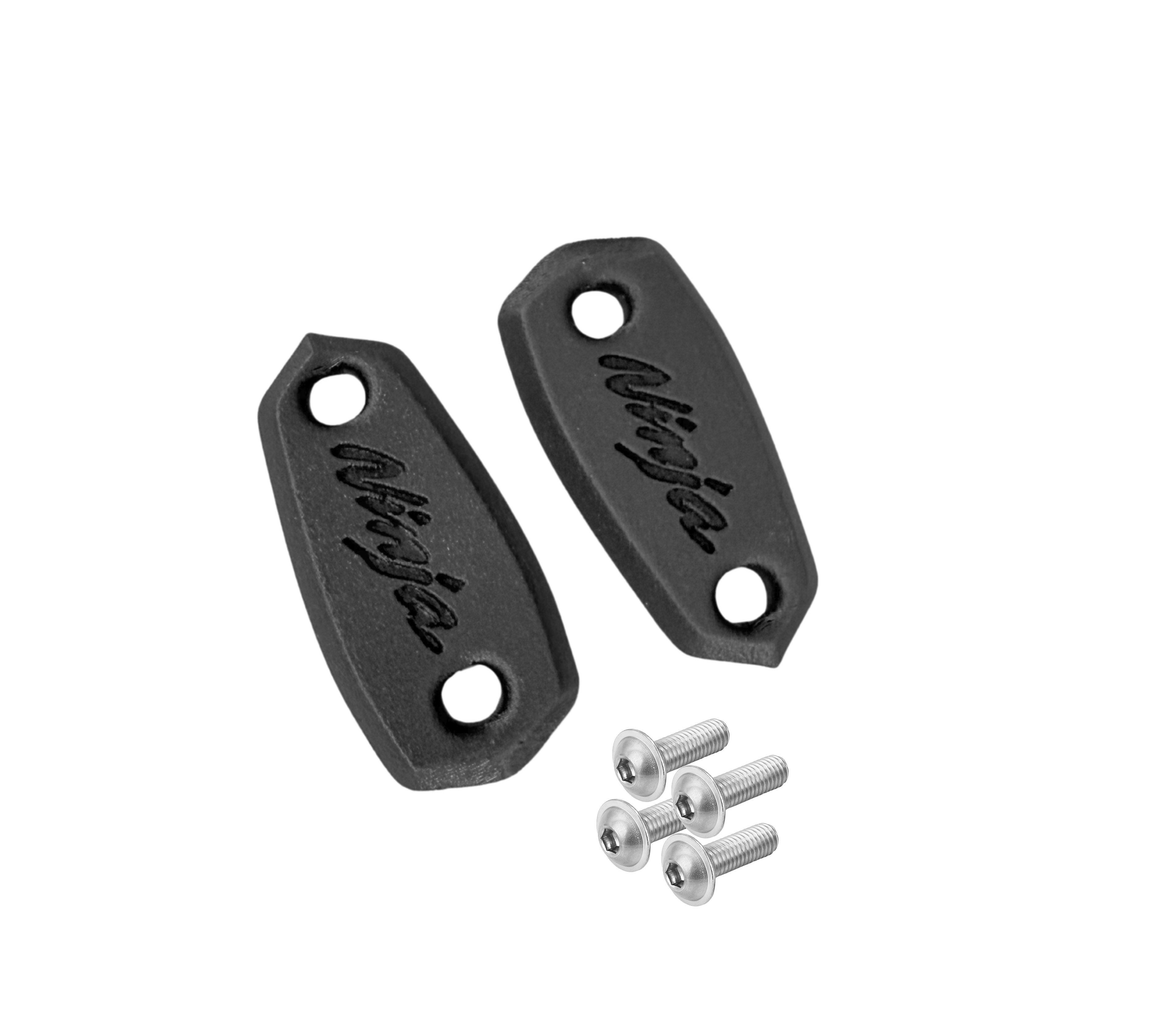 Mirror blanking plates compatible with Kawasaki Z1000SX (Ninja 1000) 2011-2019 / Ninja 1000SX 2020- / Ninja 400R-650R 2009-2016 / ER-6f 2009-2016