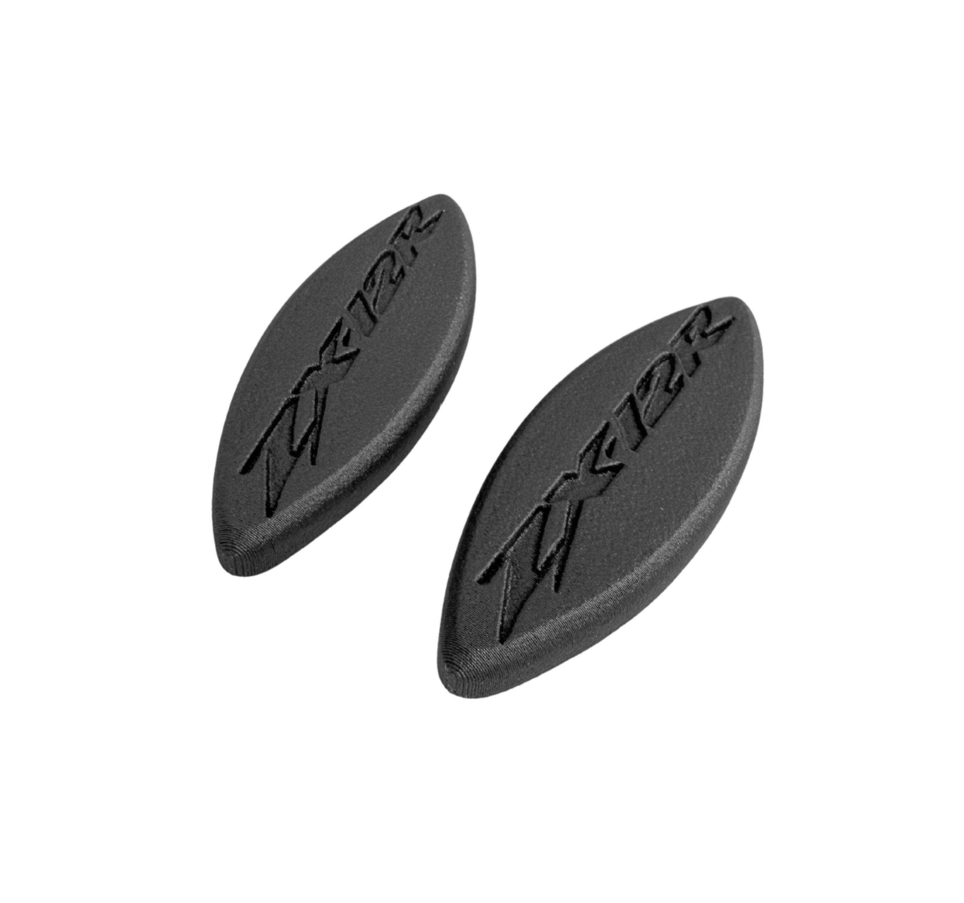Mirror blanking plates compatible with Kawasaki ZX-12R 2000-2006
