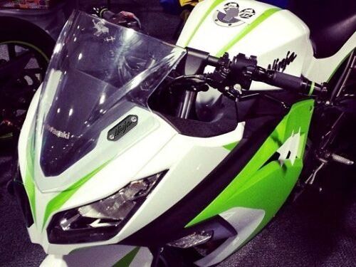 Mirror blanking plates compatible with Kawasaki ZX-6R / ZX-636 2009-2018