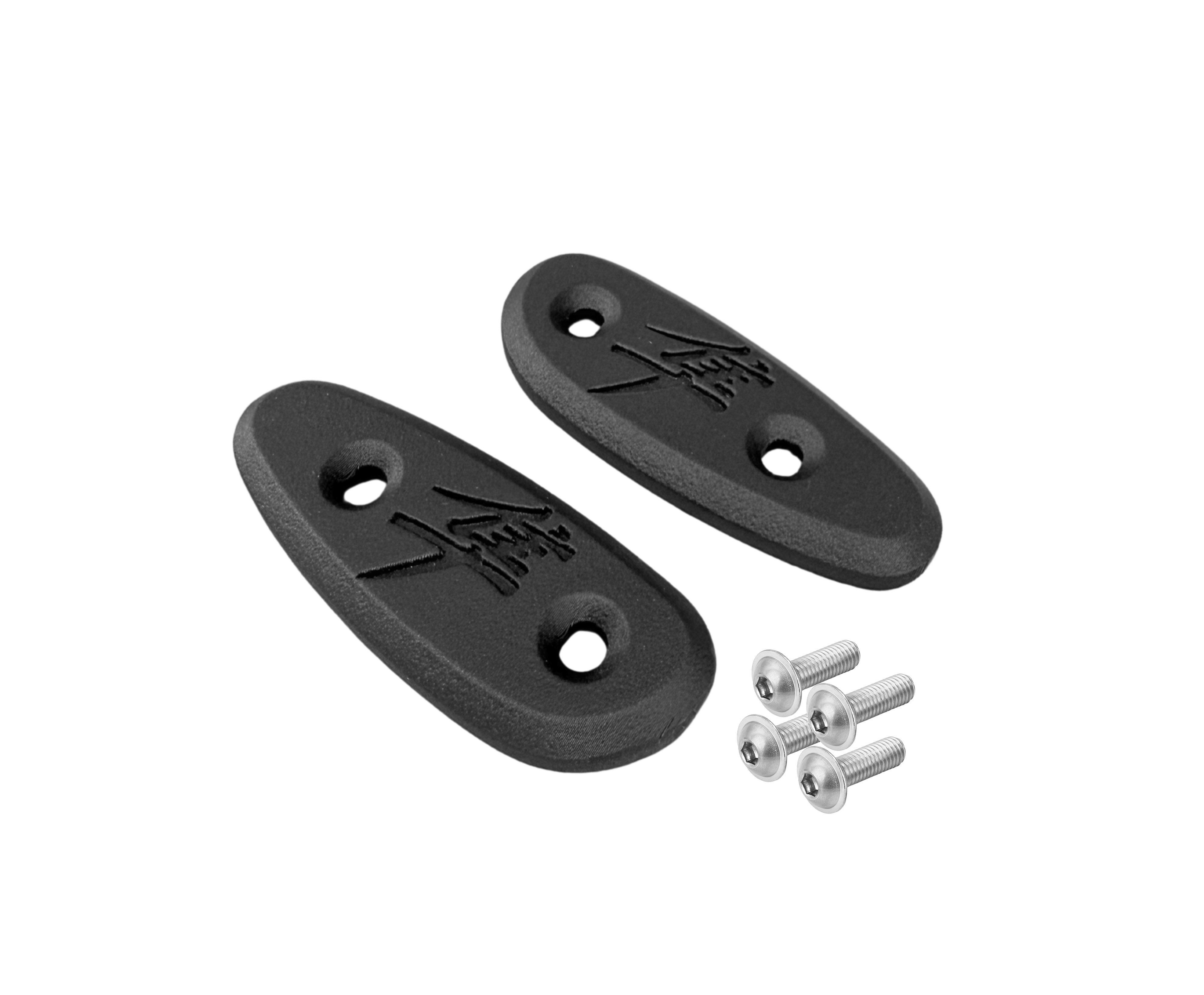 Mirror blanking plates compatible with Suzuki GSXR 1300 Hayabusa 1999-2020