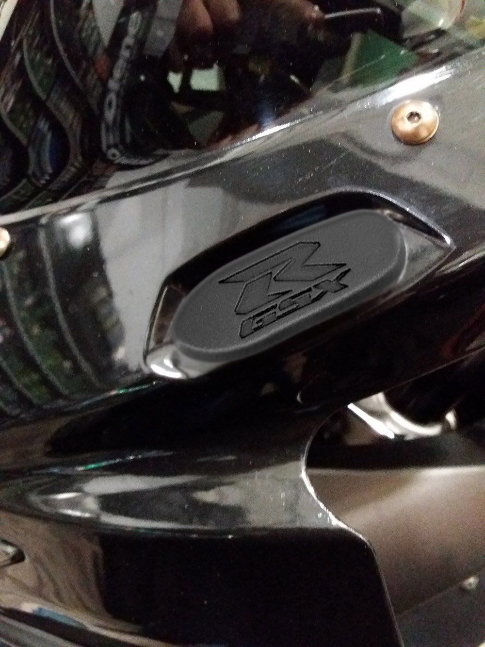 Mirror blanking plates compatible with Suzuki GSXR 600 / 750 2006-2018 - GSXR 1000 2005-2016