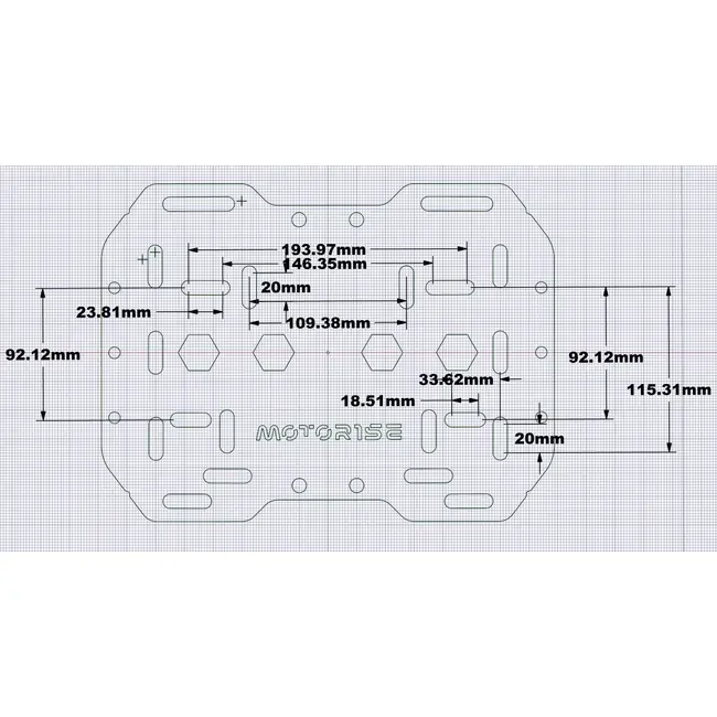 Universal luggage rack