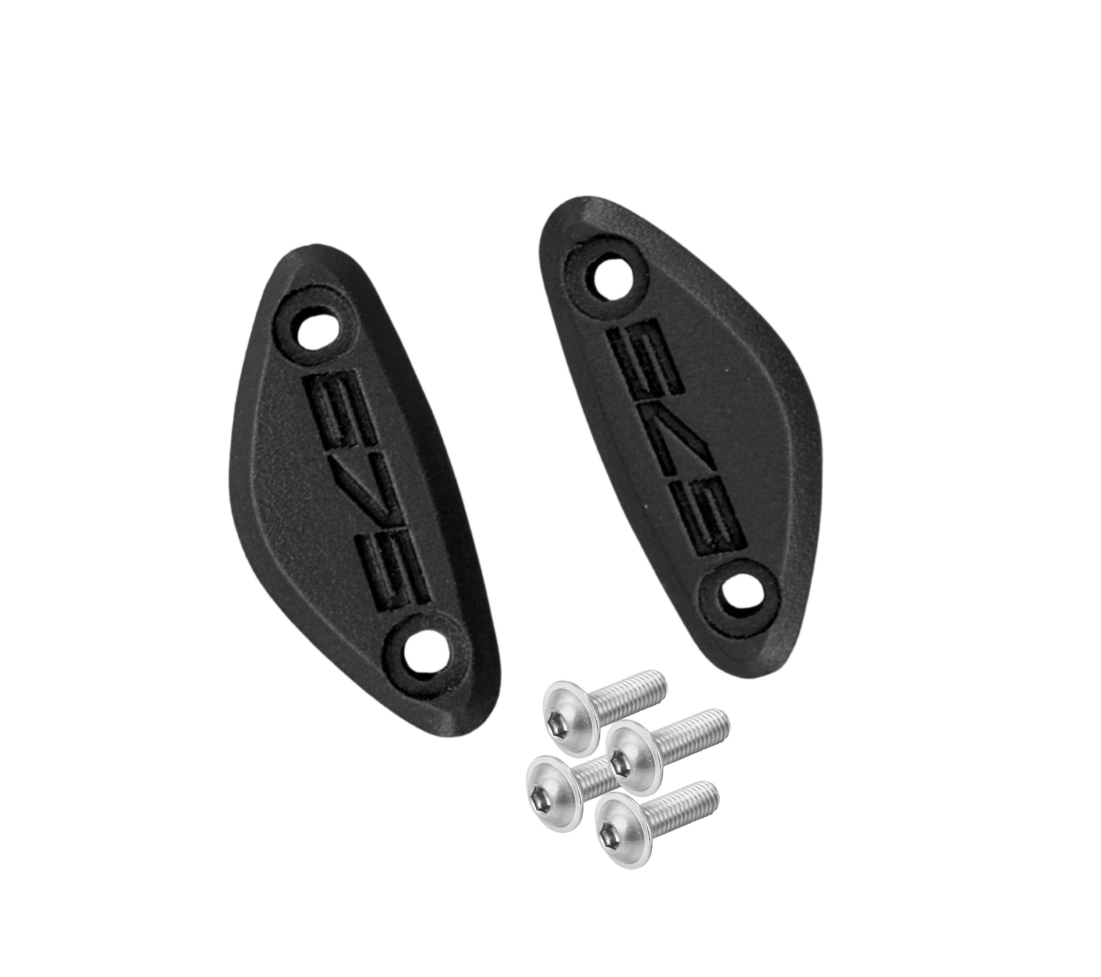 Mirror blanking plates compatible with Triumph Daytona 675 2013-2018 / 675R 2014-2016
