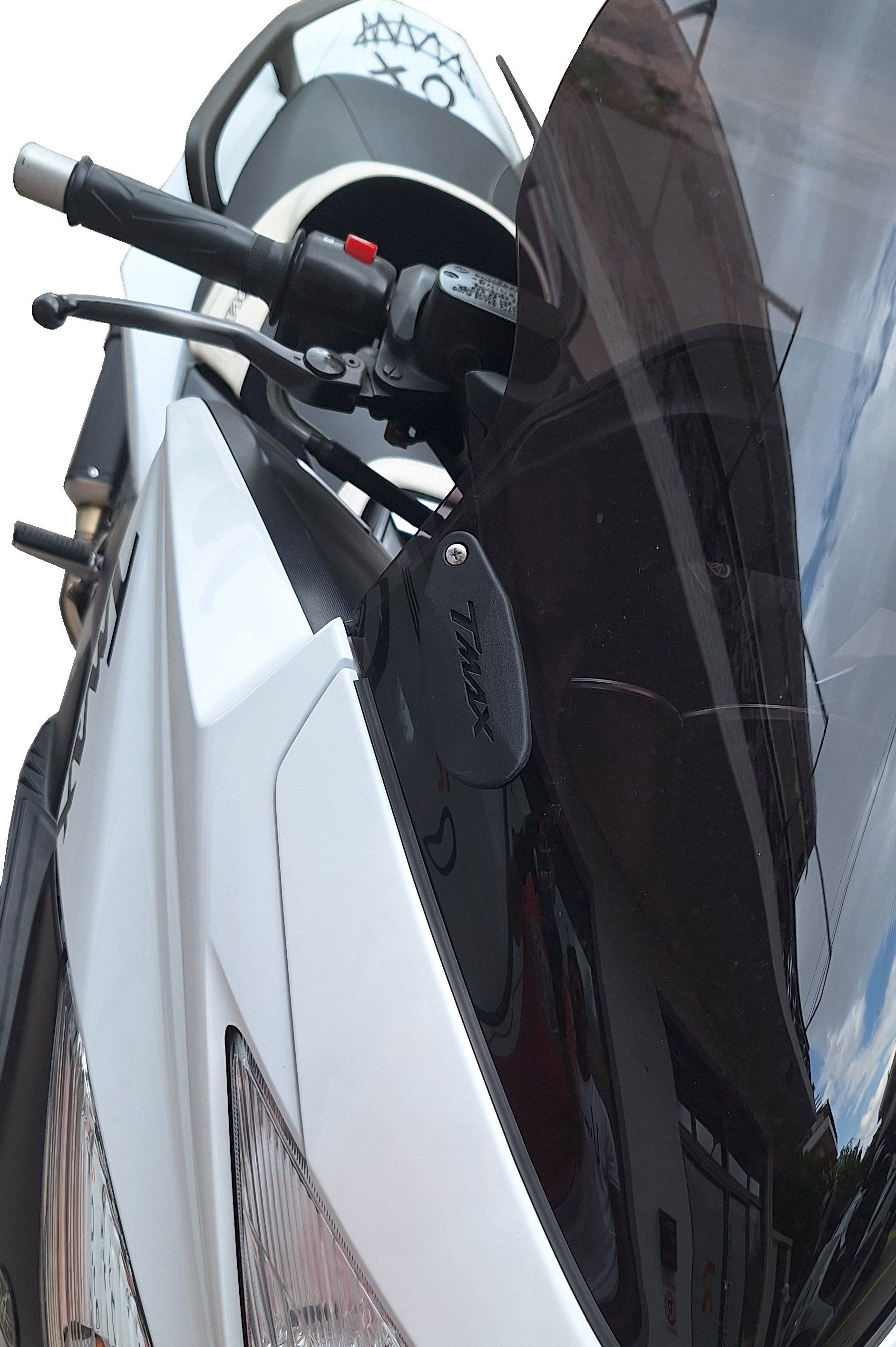 Mirror blanking plates compatible with Yamaha T-Max 500 2008-2011