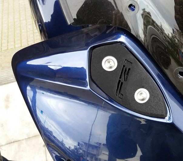 Mirror blanking plates compatible with Yamaha Fazer FZ1 2006-2015