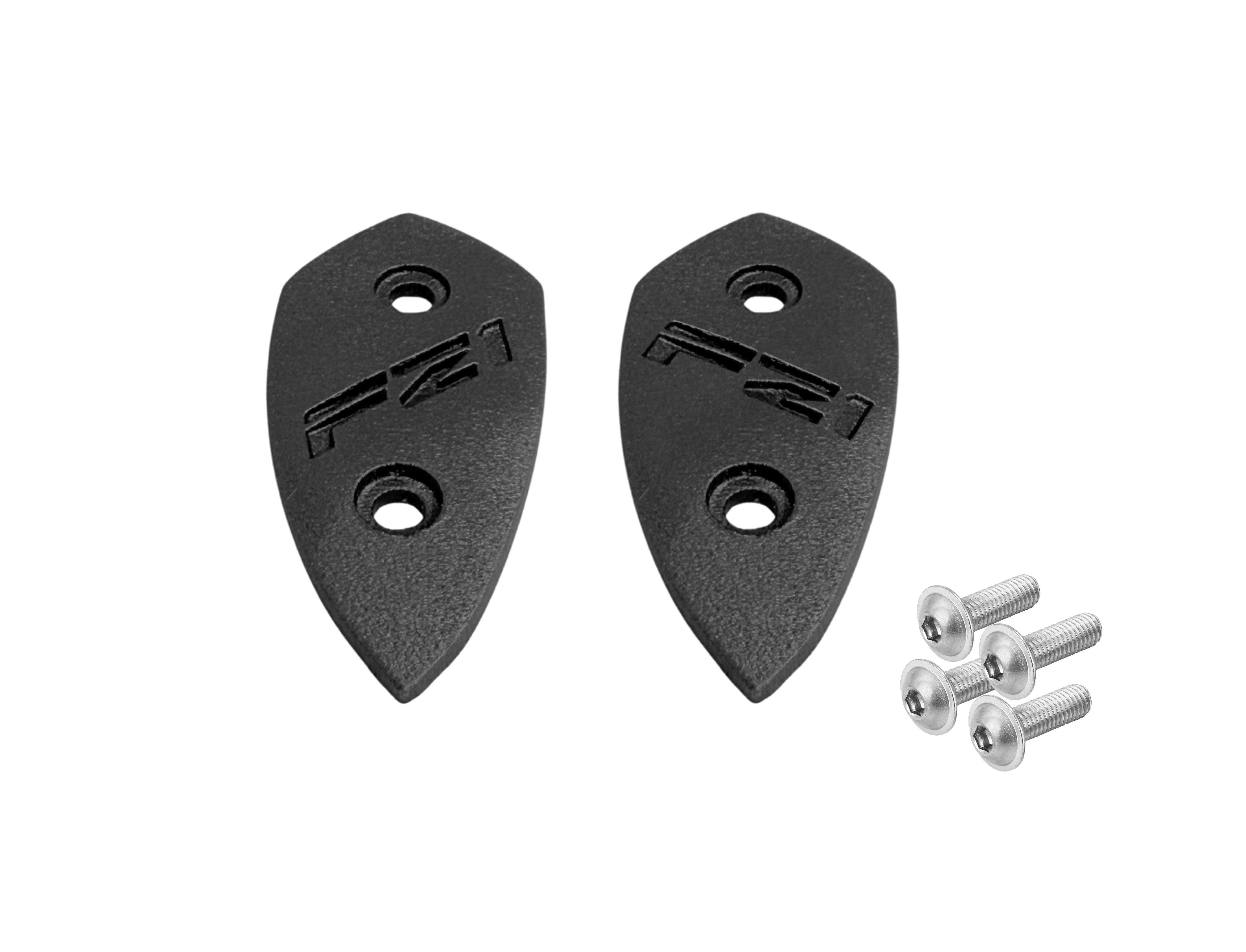 Mirror blanking plates compatible with Yamaha Fazer FZ1 2006-2015