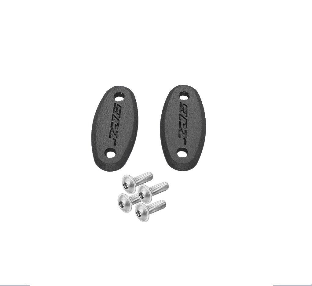 Mirror blanking plates compatible with Yamaha XJ-6 Diversion 2009-2015