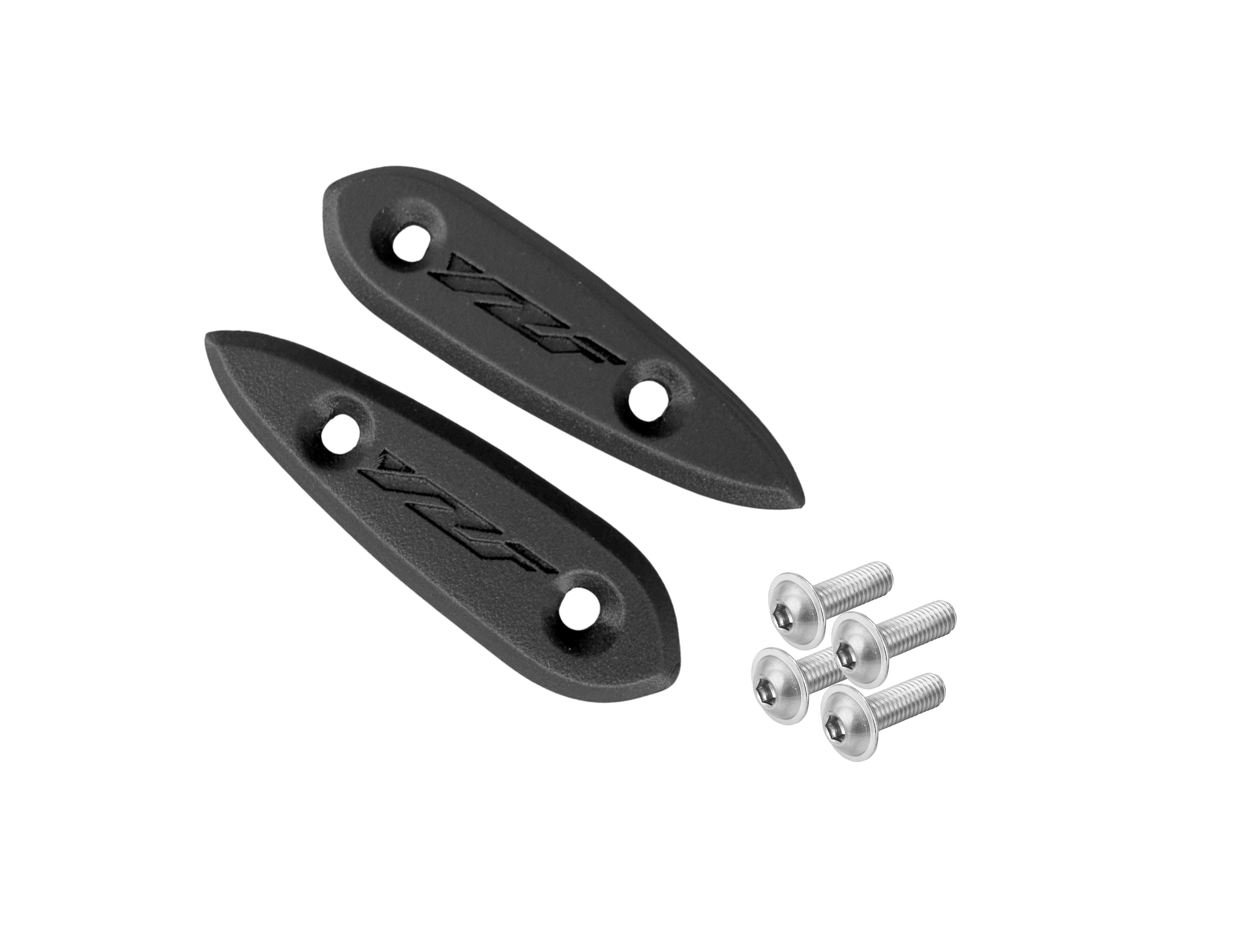 Mirror blanking plates compatible with Yamaha YZF-R3 / YZF-R25 2014-2018