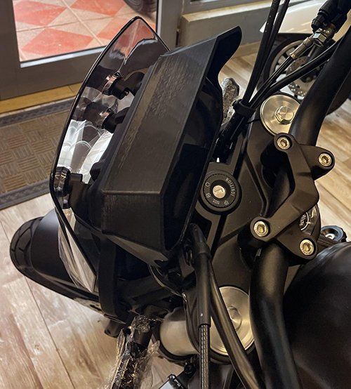 Dashboard cover with sunshade compatible with Voge ACX525 2022-2024