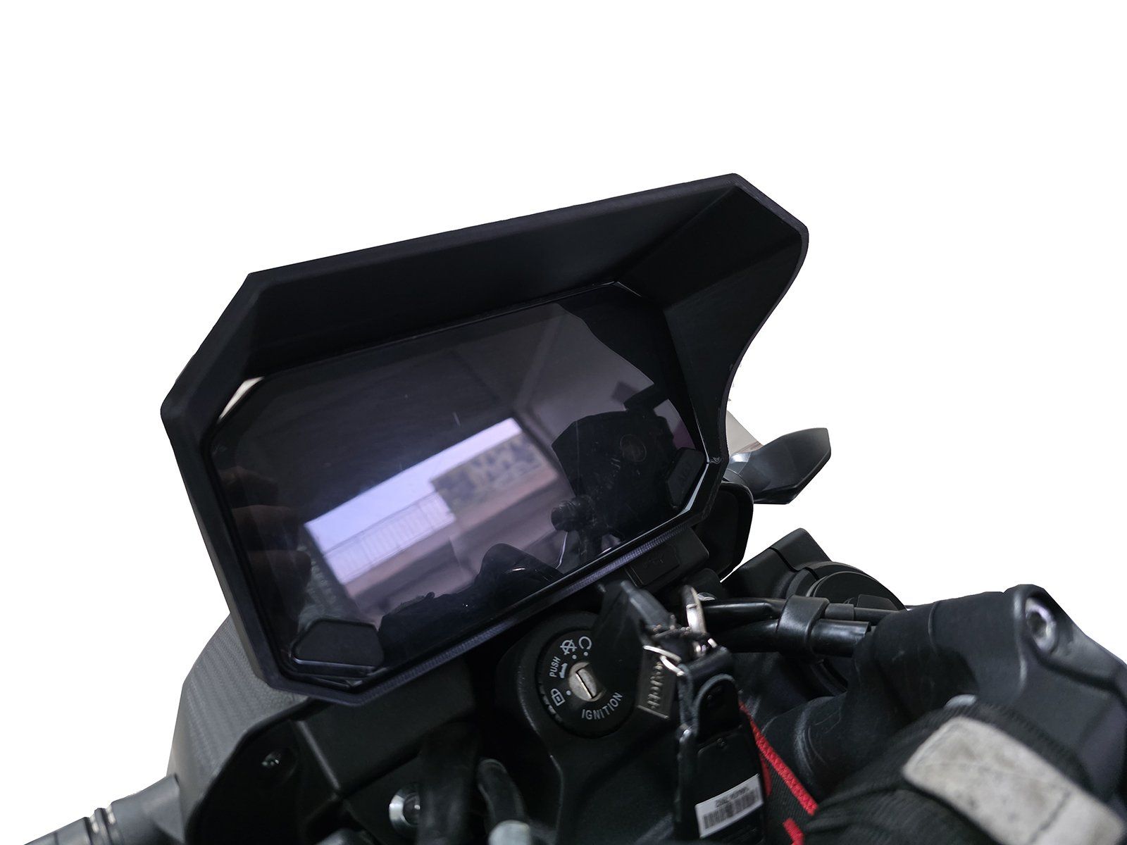 Dashboard cover with sunshade compatible with Voge R125 2023-2024