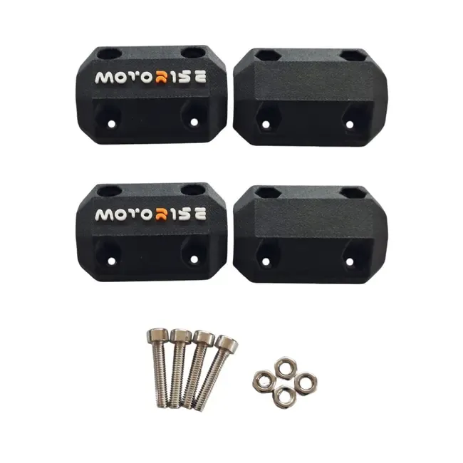 Sliders for rear side rack