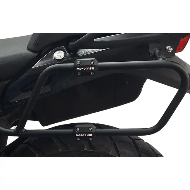 Sliders for rear side rack