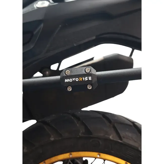 Sliders for rear side rack