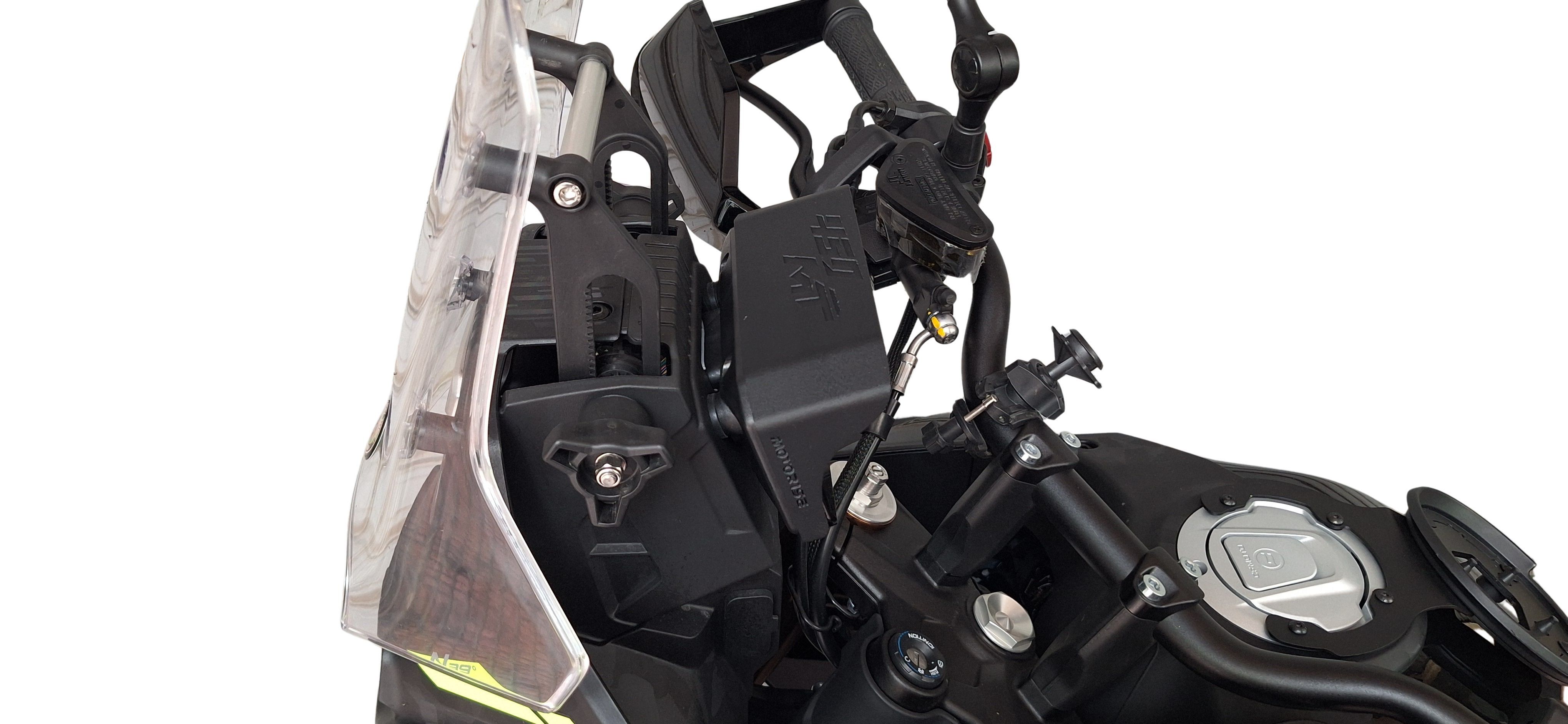 Dashboard cover with sunshade compatible with CF Moto 450MT 2024-2025