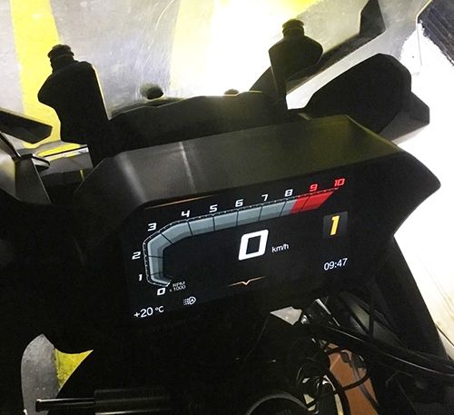 Dashboard cover with sunshade compatible with BMW C400X 2018-2023