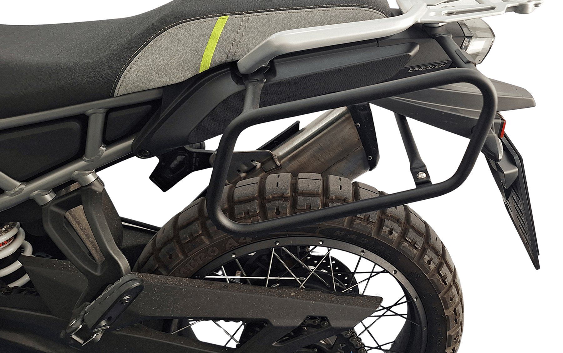 Soft bags side rack compatible with CF Moto 450MT 2024-2025