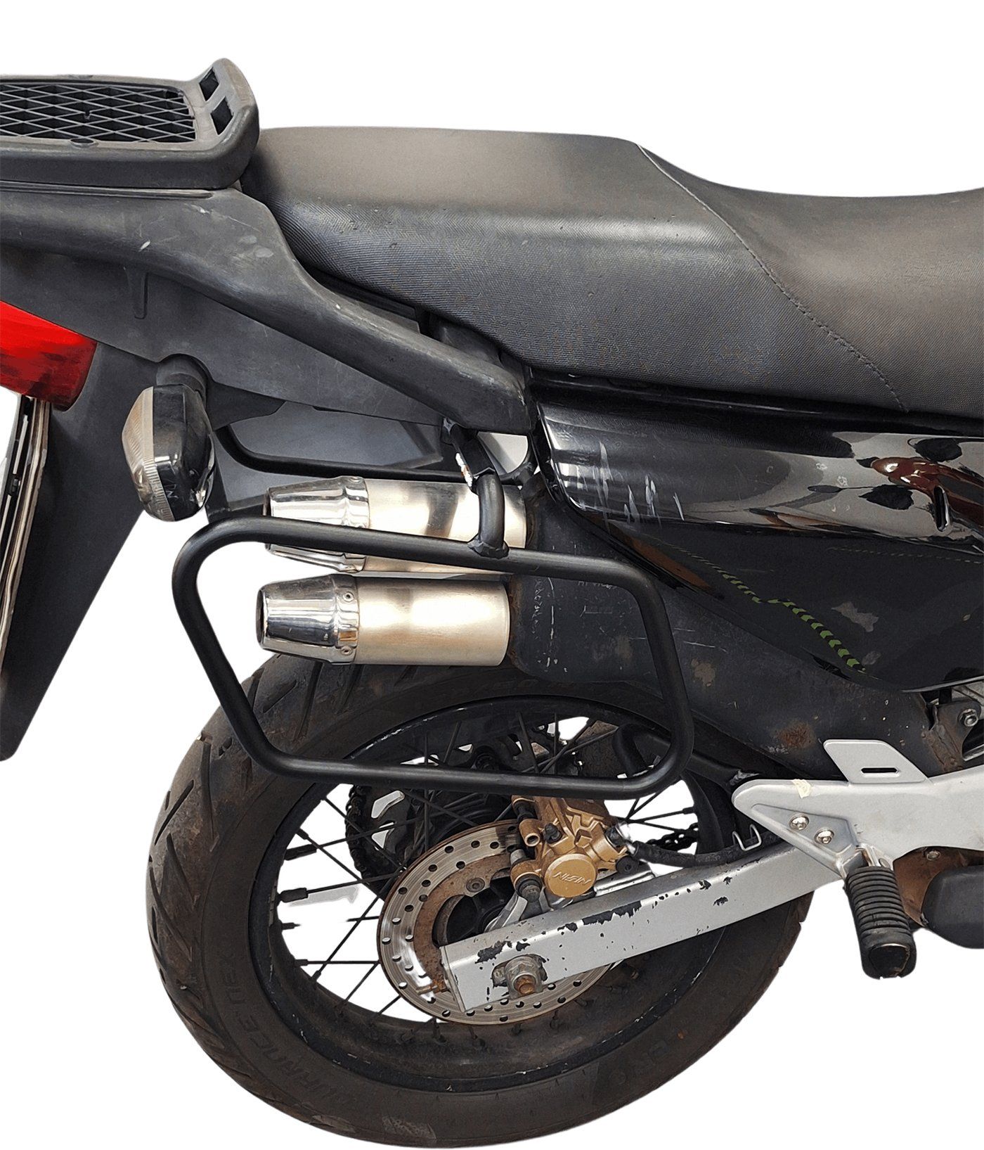 Soft bags side rack compatible with Honda XLV650 Transalp 2000-2007