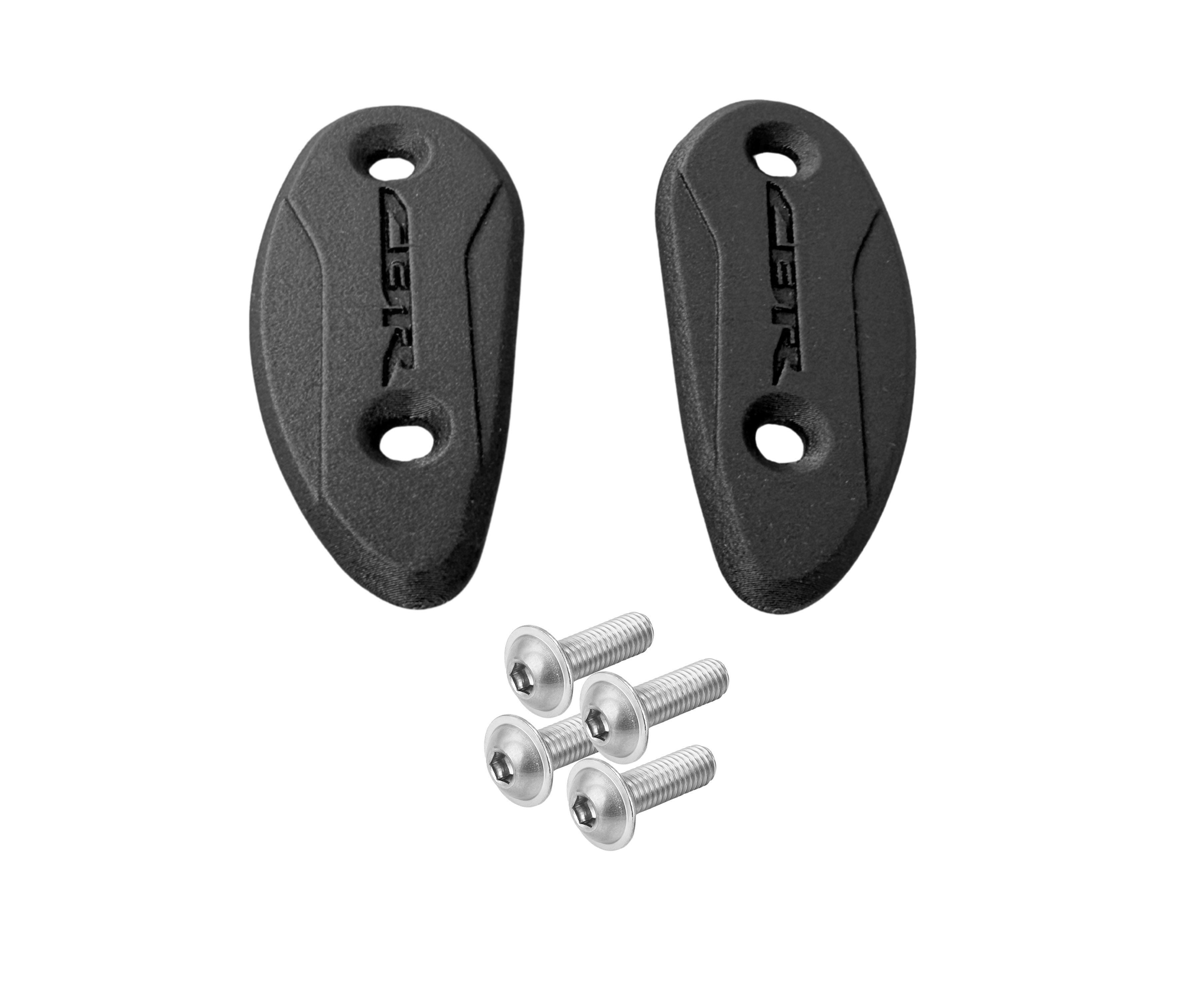 Mirror blanking plates compatible with Honda CBR1000RR 2008-2017