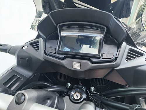 Dashboard cover with sunshade compatible with Honda VFR800X Crossrunner 2017-2019