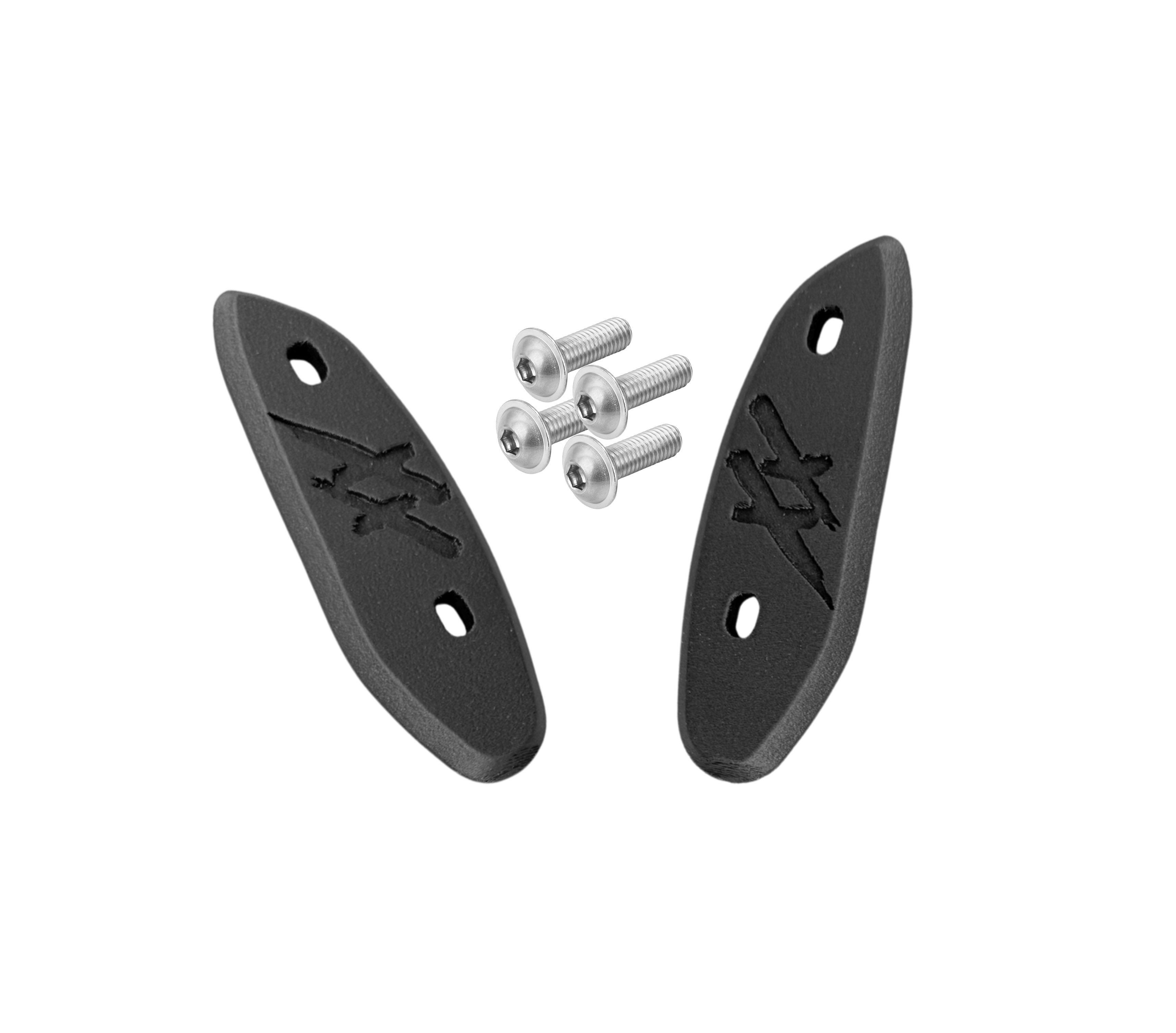 Mirror blanking plates compatible with Honda CBR1100 XX Super Blackbird 1997-2008