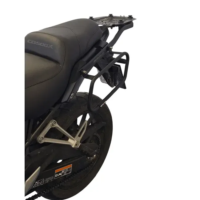 Soft bags side rack compatible with Honda CB500X 2019-2023 (ONLY compatible when a luggage rack is fitted)