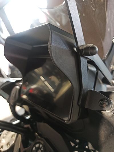 Dashboard cover with sunshade compatible with Benelli TRK 702 / 702X 2023-2025