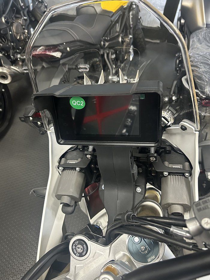 Dashboard cover with sunshade compatible with Kove 450 Rally 2023-2025