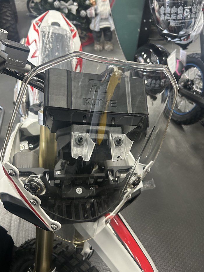 Dashboard cover with sunshade compatible with Kove 450 Rally 2023-2025