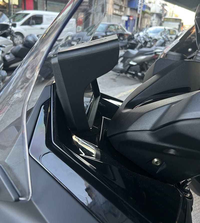 Dashboard cover with sunshade compatible with Kymco DownTown GT 350i ABS / TCS E5 2024-2025