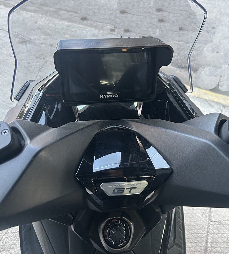Dashboard cover with sunshade compatible with Kymco DownTown GT 350i ABS / TCS E5 2024-2025