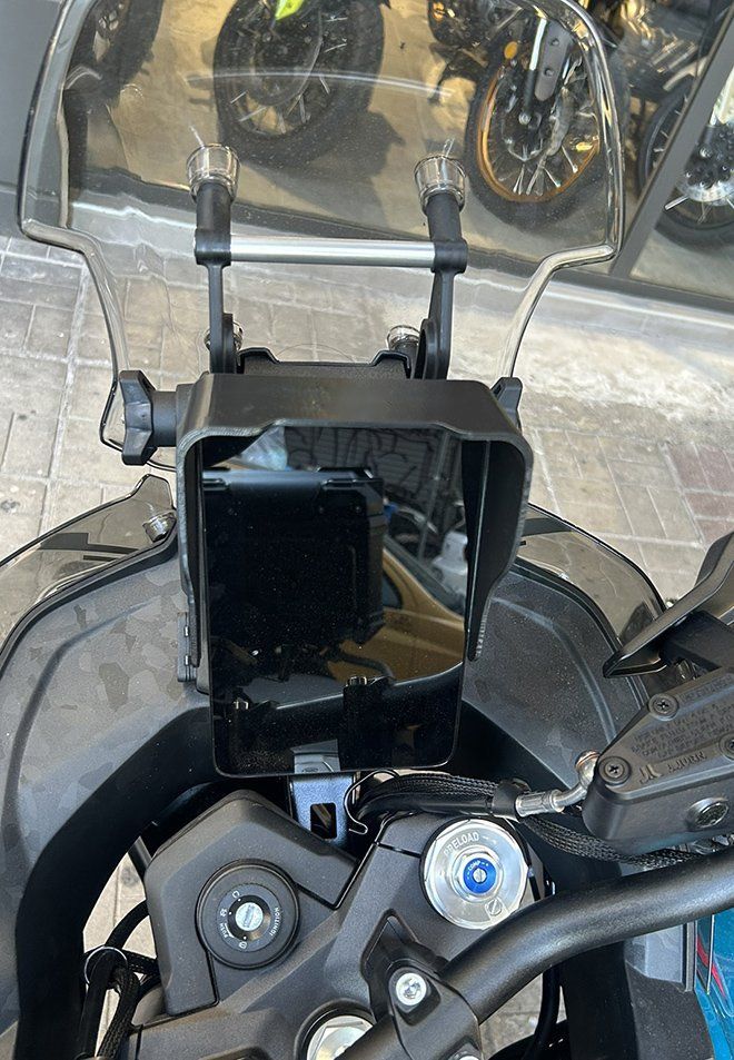 Dashboard cover with sunshade compatible with CF Moto 800MT-X 2025-2026