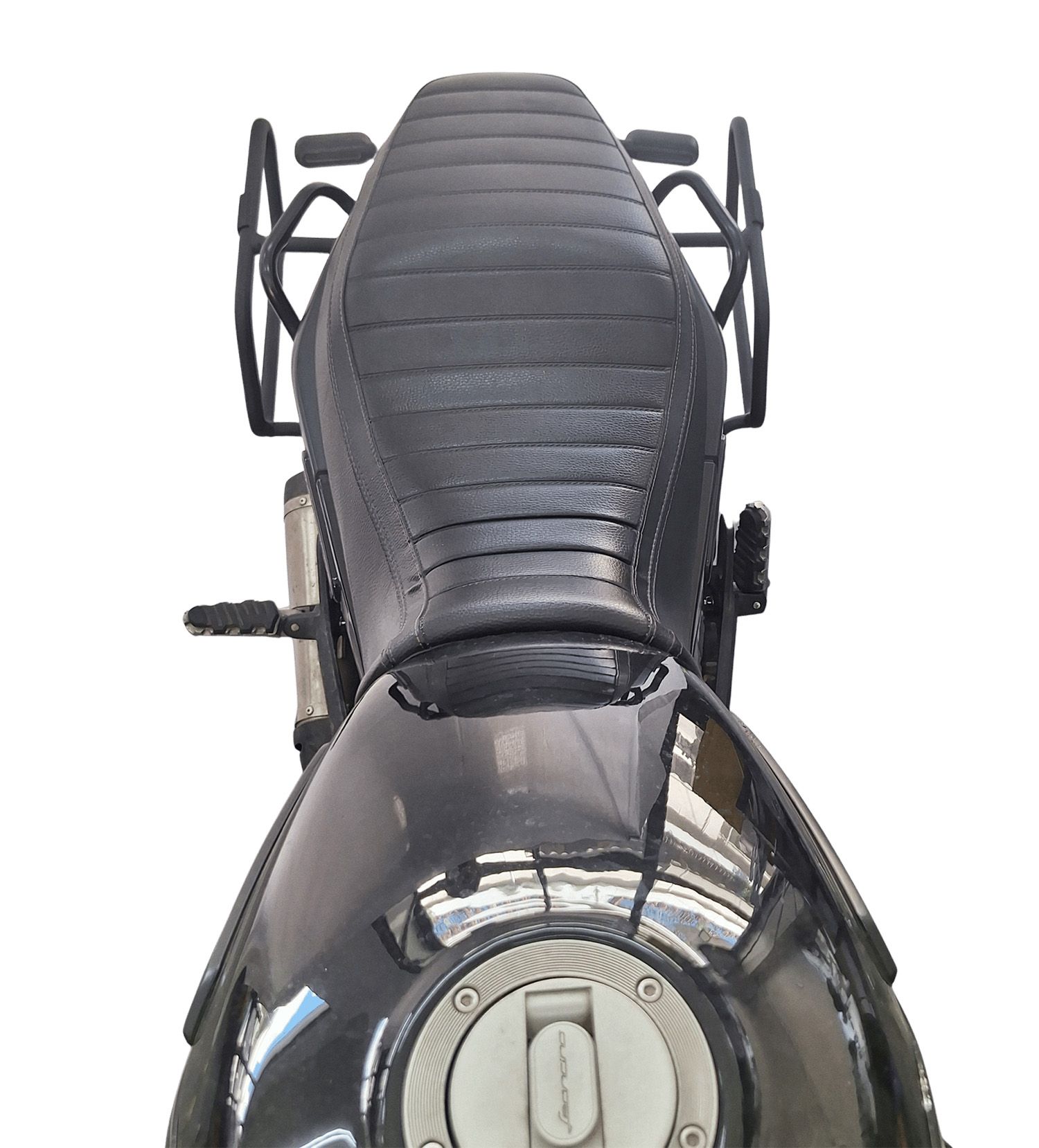 Soft bags side rack compatible with Benelli Leoncino 500 Trail 2017-2026