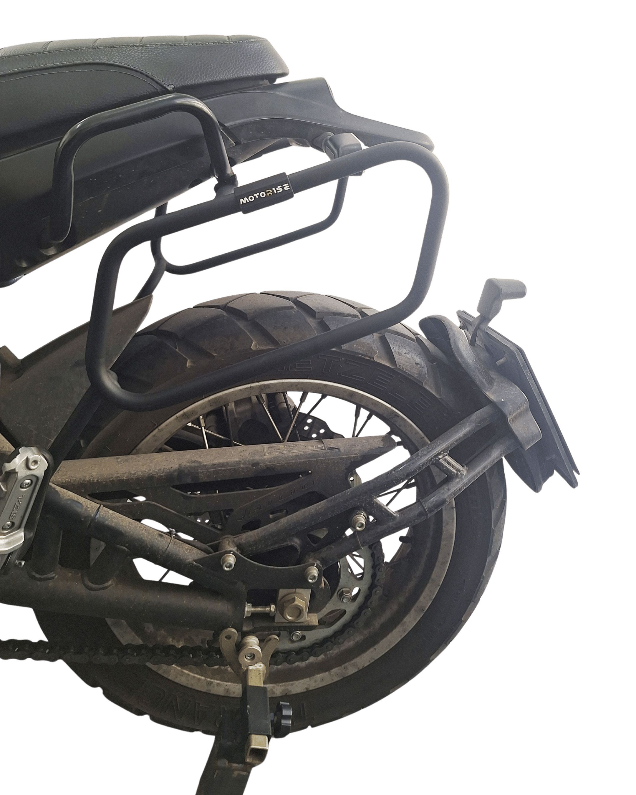 Soft bags side rack compatible with Benelli Leoncino 500 Trail 2017-2026