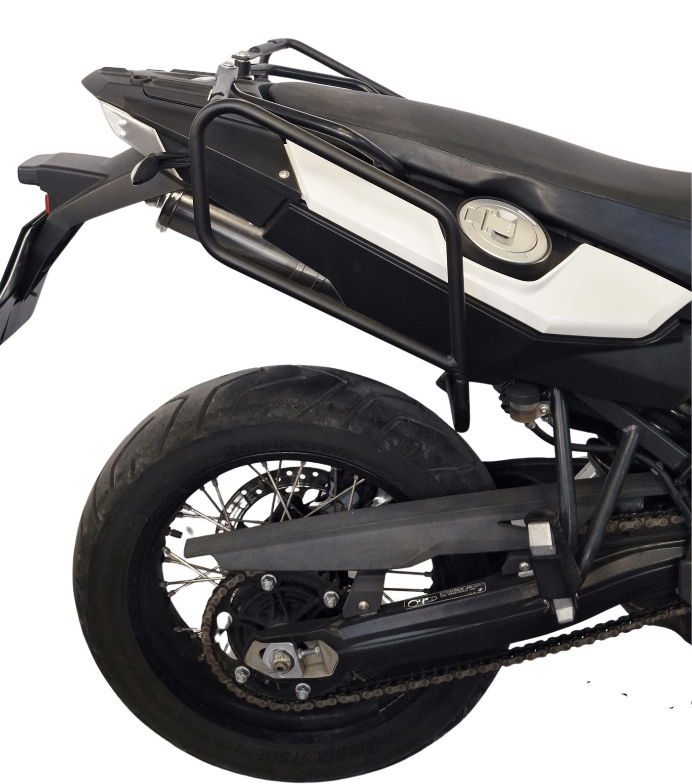 Soft bags side rack compatible with BMW F650GS / F800GS 2008-2013