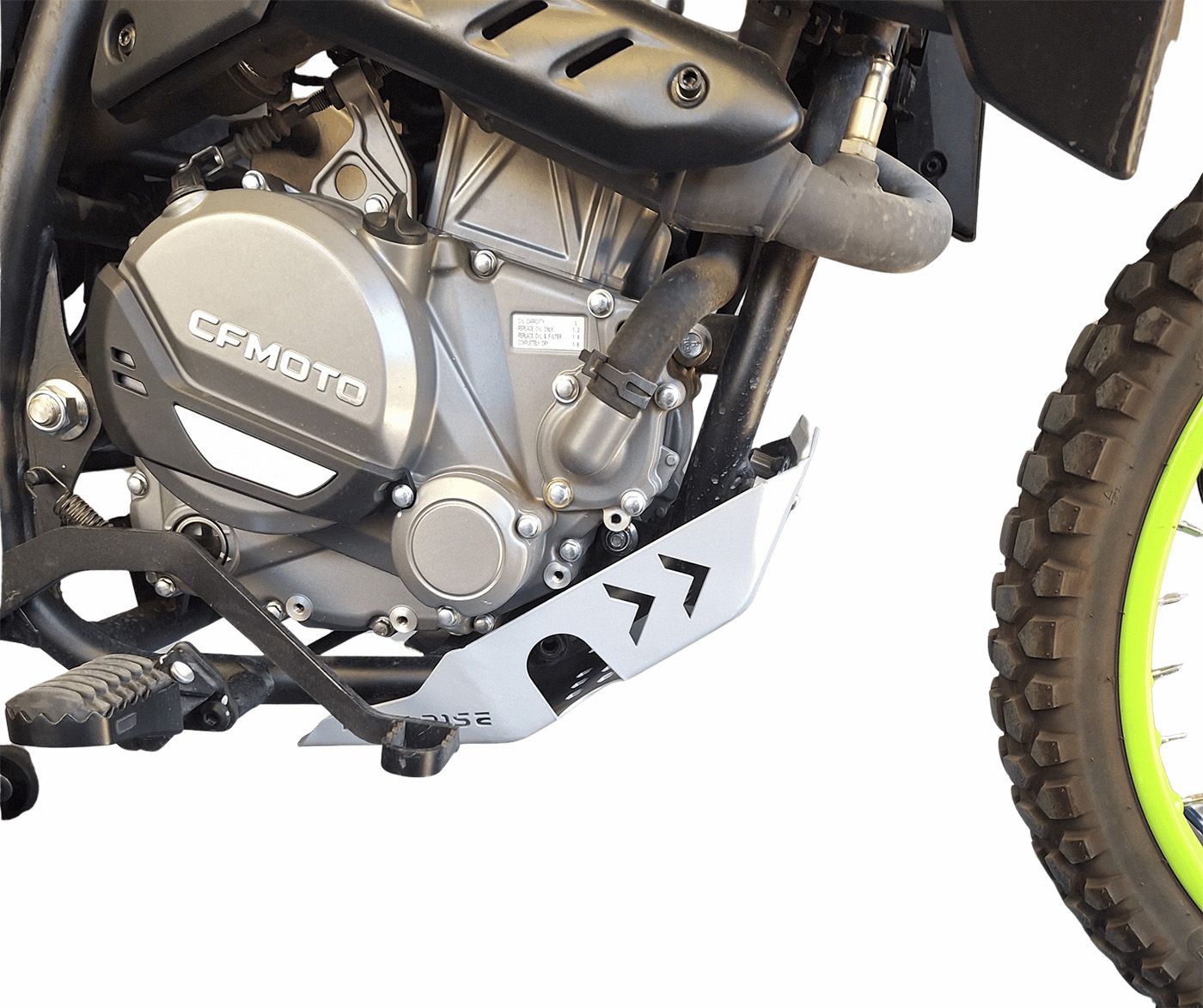 Skid plate compatible with CF Moto 250 Dual 2026+
