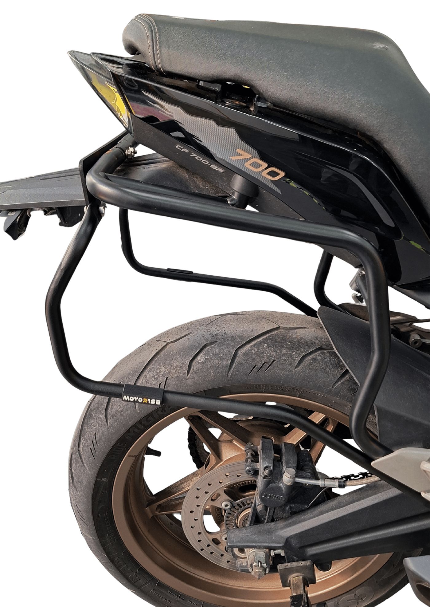 Soft bags side rack compatible with CF Moto 700MT 9F 2025-2026