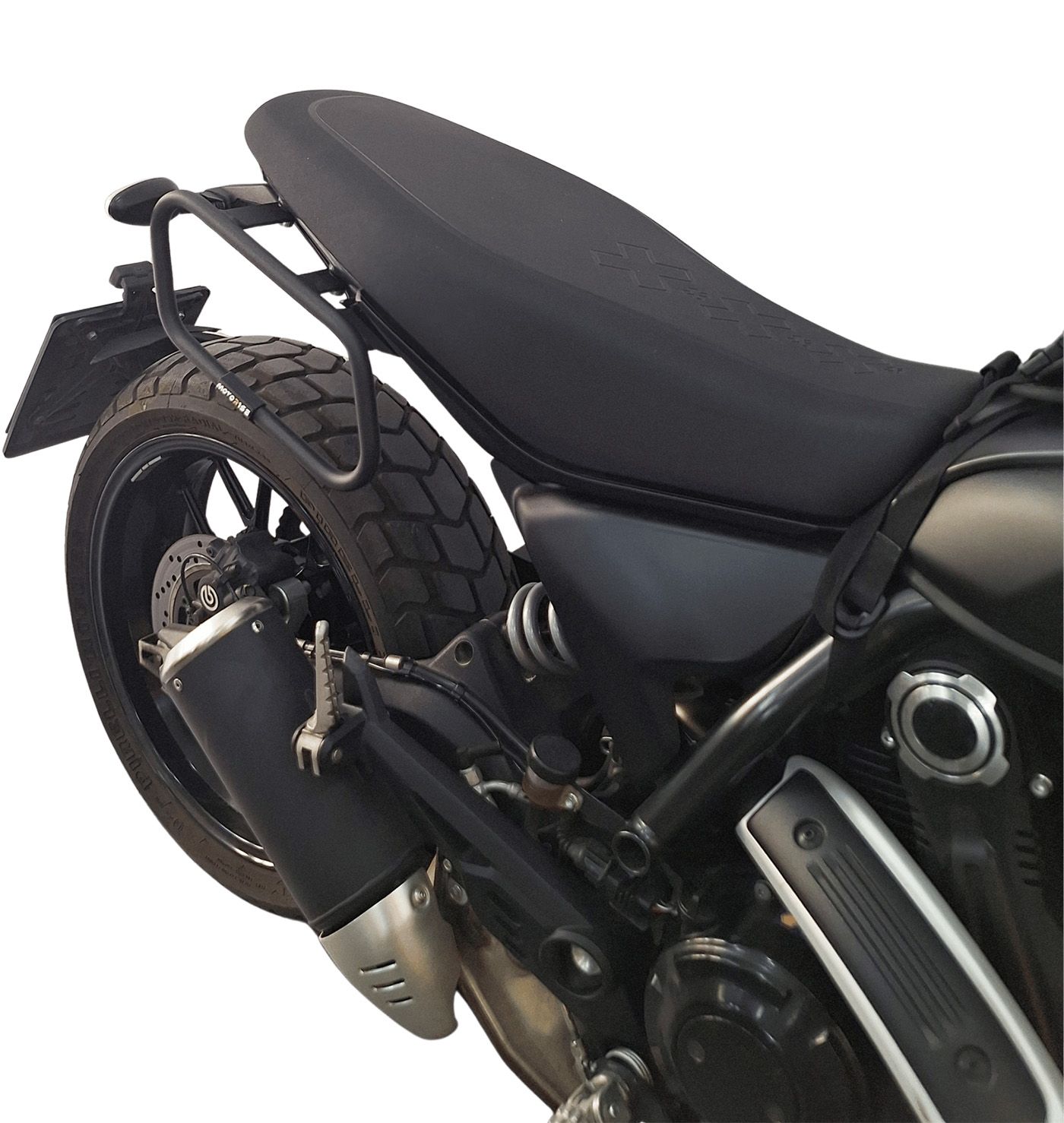 Soft bags side rack compatible with Ducati Scrambler 800 2023-2026