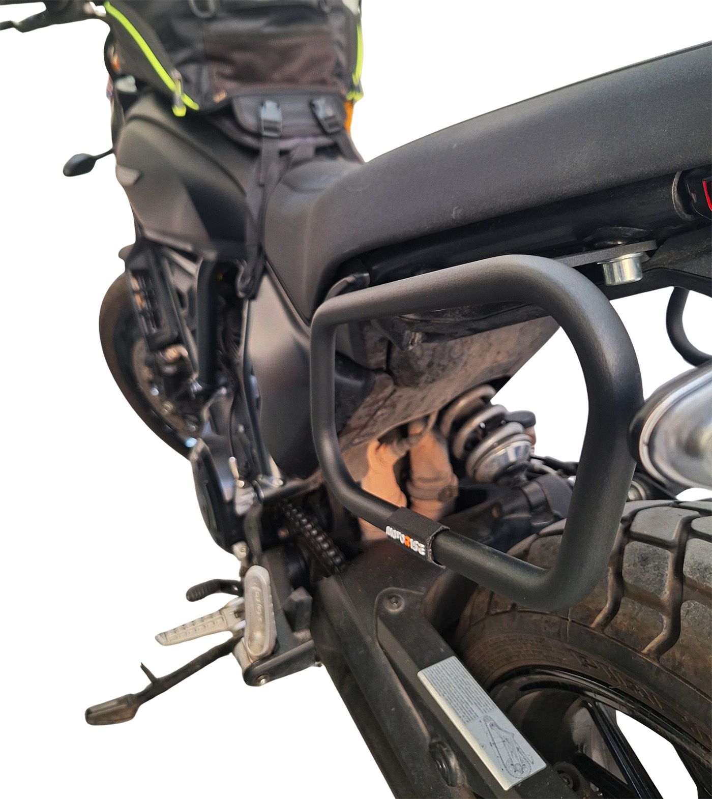 Soft bags side rack compatible with Ducati Scrambler 800 2023-2026