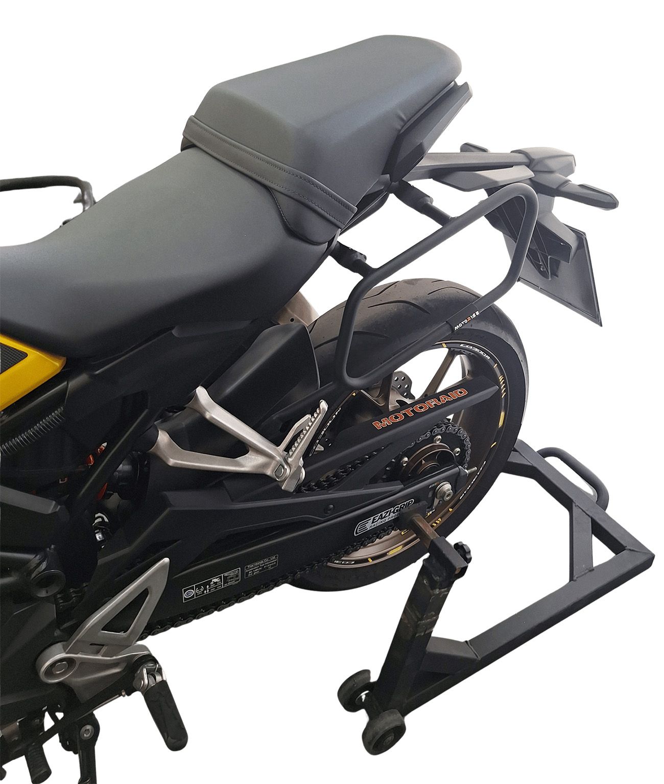 Soft bags side rack compatible with Honda CB300R 2018-2025