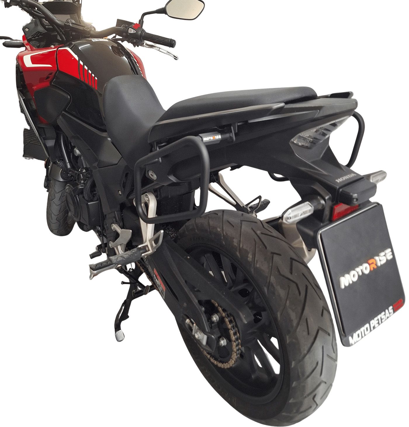 Soft bags side rack compatible with Honda NX500 2025-2026 (ONLY compatible without luggage rack)