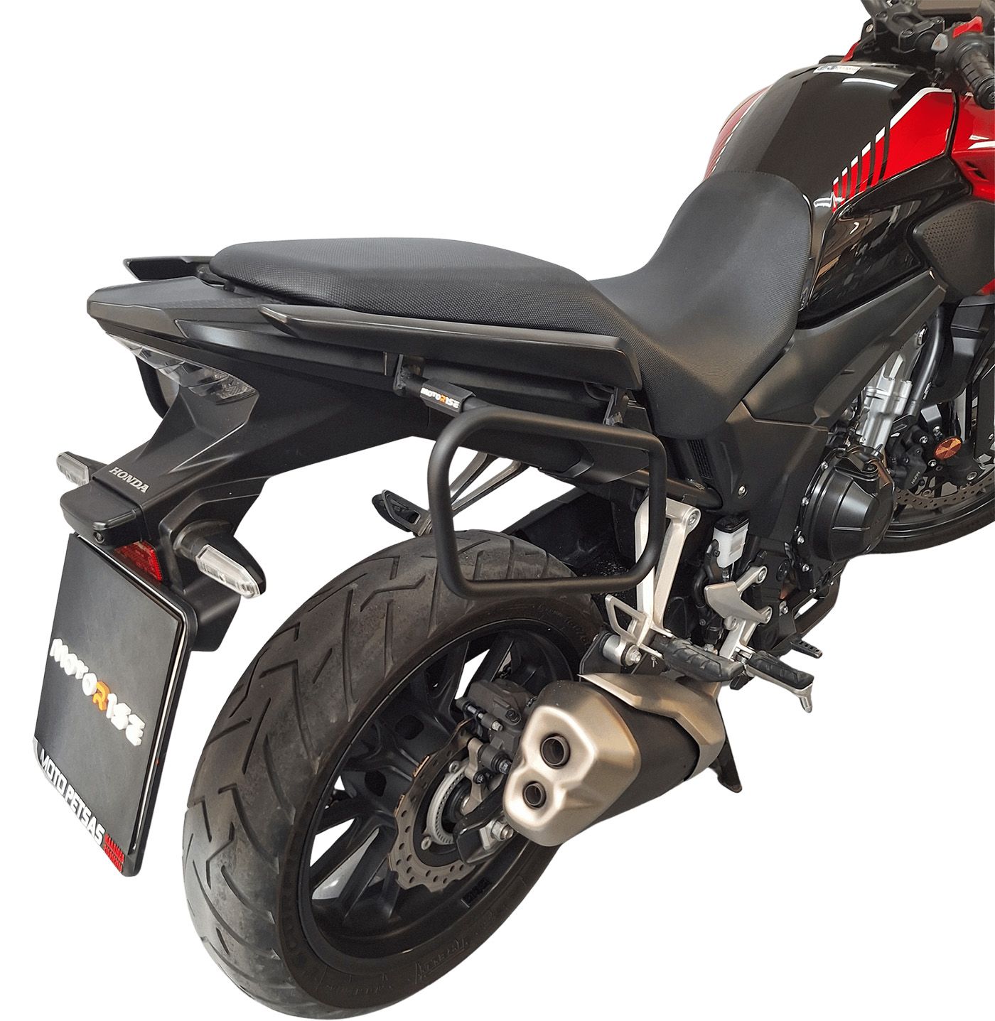 Soft bags side rack compatible with Honda NX500 2025-2026 (ONLY compatible without luggage rack)