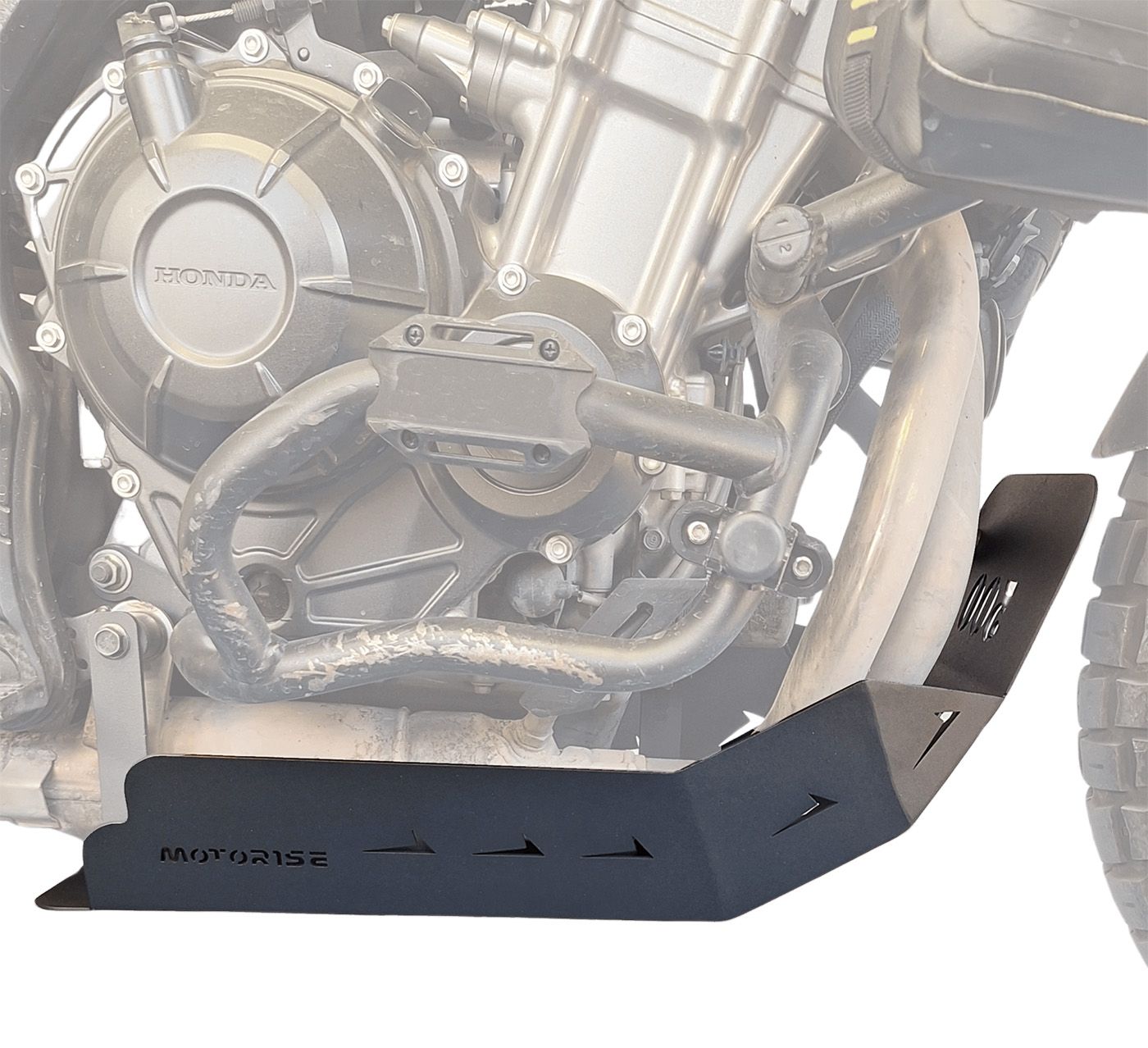Skid plate compatible with Honda NX500 / CB500X 2019-2026