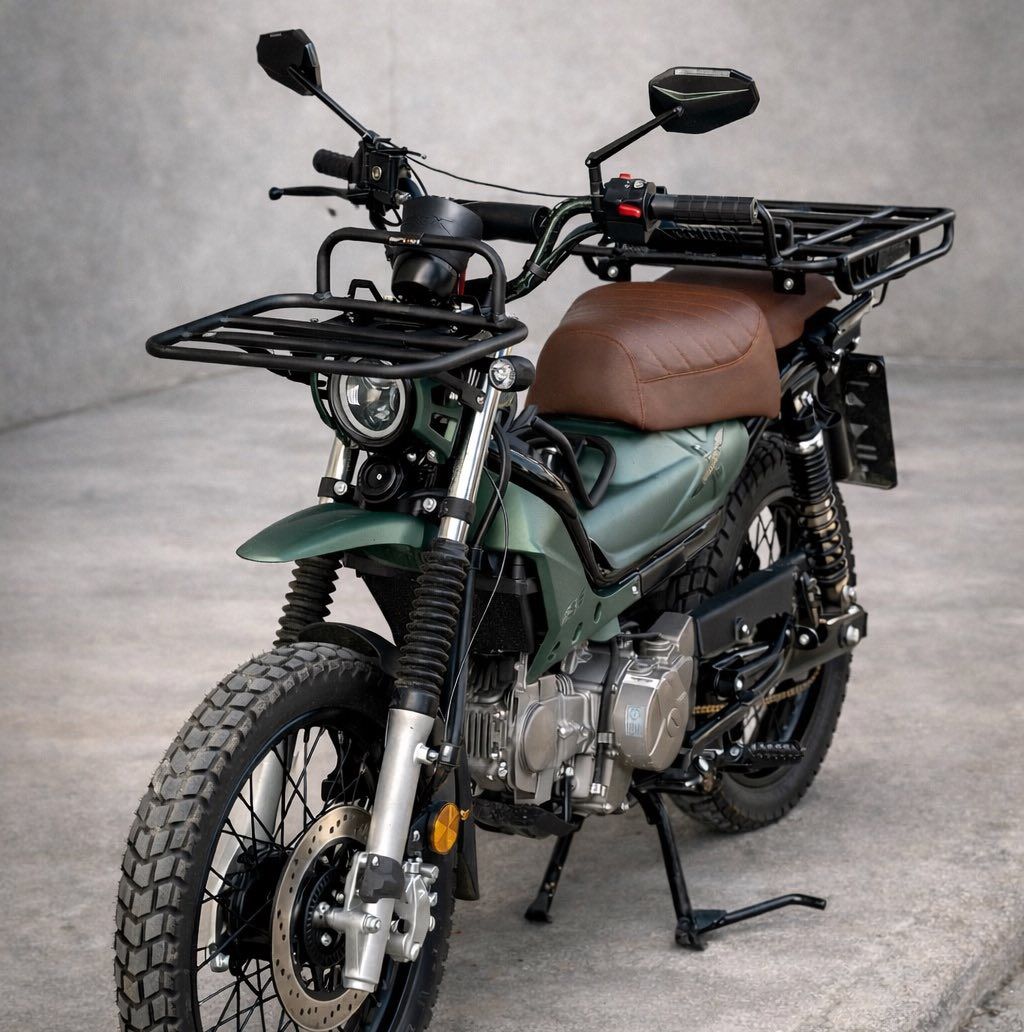 Front luggage rack compatible with Asus Cross-X / Imber 125 2025-2026