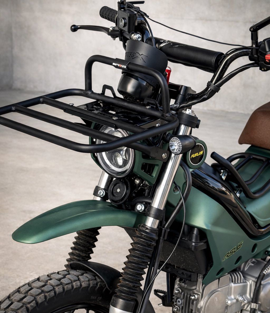 Front luggage rack compatible with Asus Cross-X / Imber 125 2025-2026