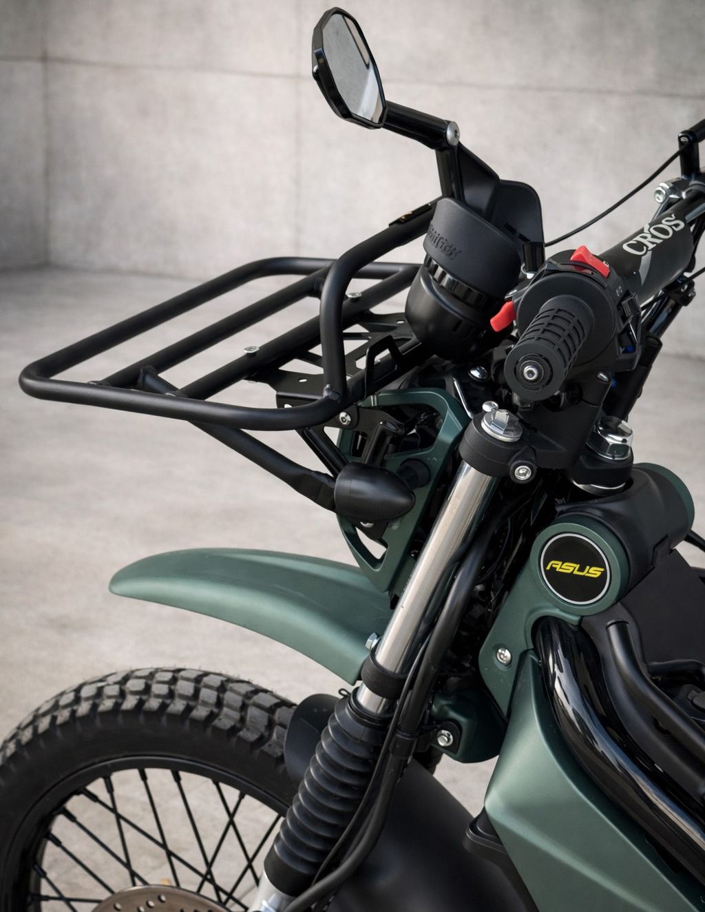 Front luggage rack compatible with Asus Cross-X / Imber 125 2025-2026