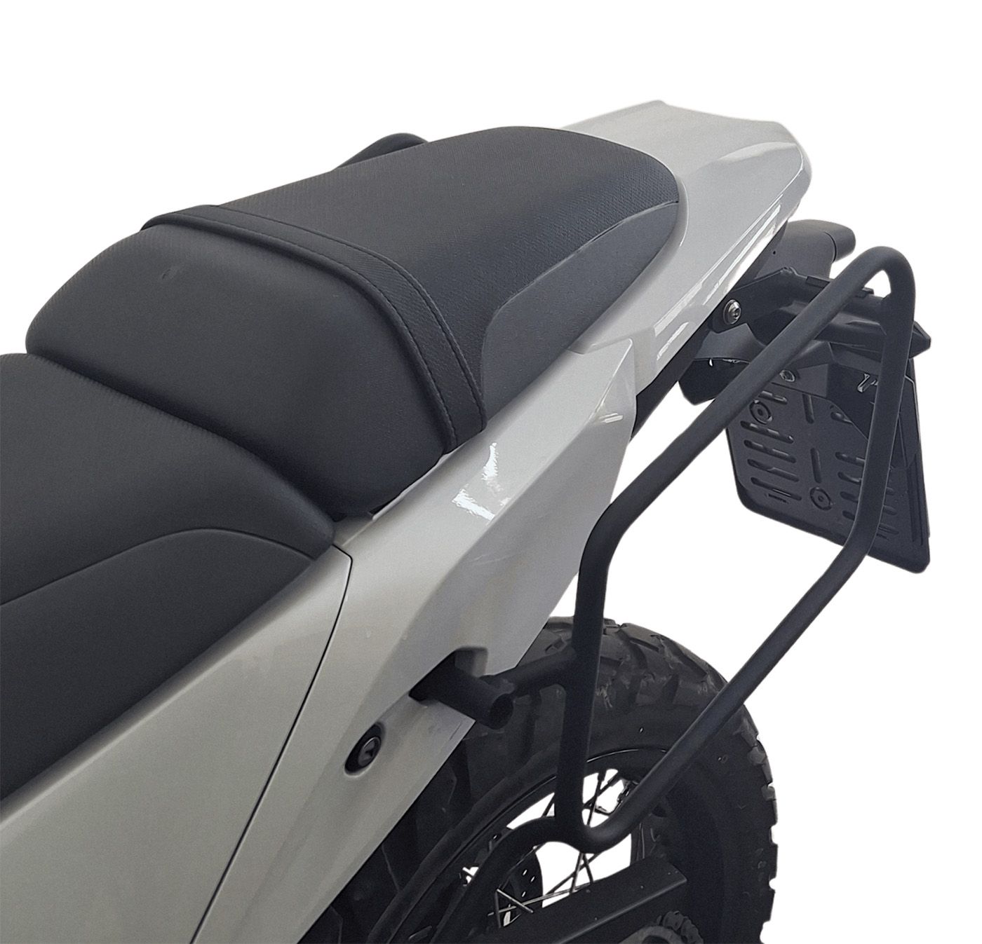 Soft bags side rack compatible with Kawasaki KLE 500 2026+